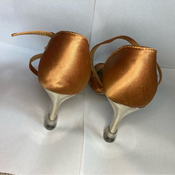 *SOLD ELSEWHERE* GFranco Latin "Sunset" dance shoes - Picture 6 of 8